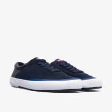 Camper Peu Rambla Sneakers Navy - Mens Singapore AHBNKT-797